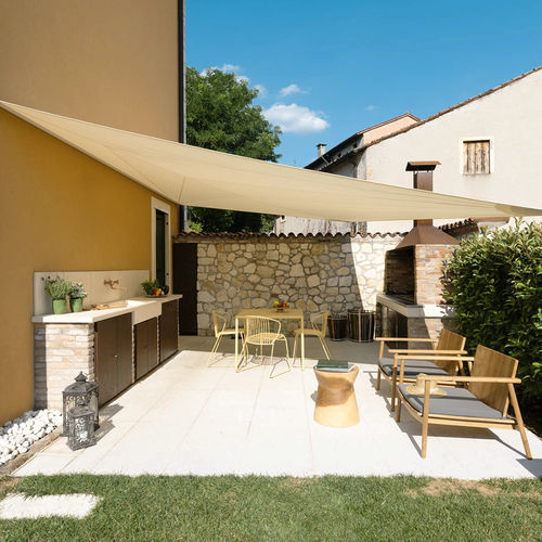 Voile d'ombrage imperméable - Solaria Lean/Solaria +Plus Lean - Maanta - sur mesure / résistante au vent / d'extérieur