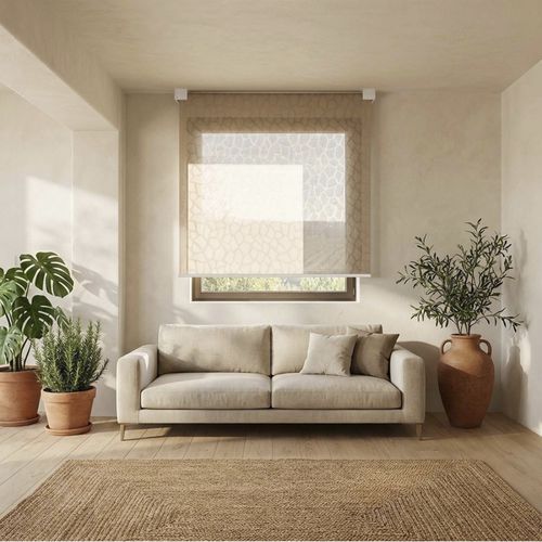 Store enrouleur - KYMA - Maanta - pour fenêtre / aluminium / en textile