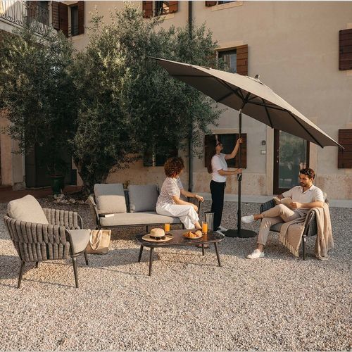 Parasol octogonal - LYBRA - Maanta - mât inclinable / orientable / à mât central