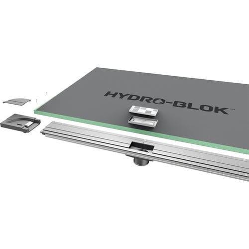 Caniveau de douche en métal - HBLD73 - HYDRO-BLOK - sur mesure