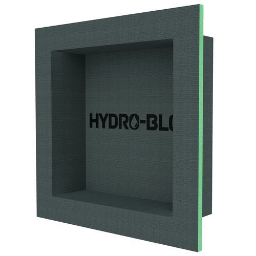 Niche murale en fibre de verre - HBRSN1616 - HYDRO-BLOK - en ciment / en mousse XPS / rectangulaire