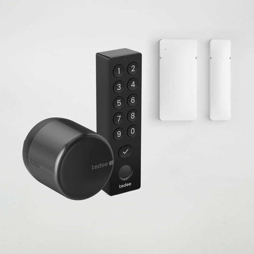 Serrure électronique - GO2 SENSOR KEYPAD BUNDLE - Tedee - à code / commandée à distance / biométrique