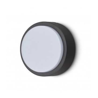 Applique murale contemporaine - DT-APLRD03-10W-BLA - DELILED – DELITECH - d'extérieur / en aluminium / en polycarbonate