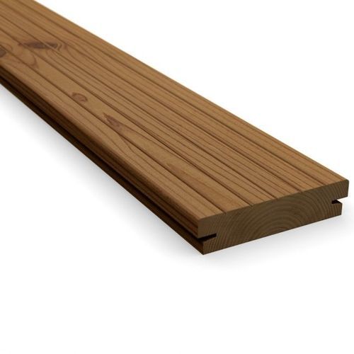 Lame de terrasse en pin - D5CLIP - Thermoarena OÜ - en bois modifié / rainurée / antidérapante