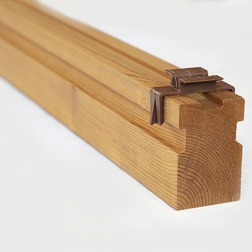Profilé de fixation pour lame de terrasse - SHP - Thermoarena OÜ - pour façade