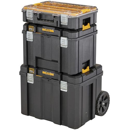 Boîte de rangement en métal - DWST83347-1 - DEWALT - en plastique / avec couvercle