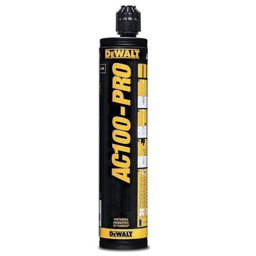 Mastic adhésif - AC100-PRO - DEWALT - pour béton / pour mur-rideau / pour coffrage