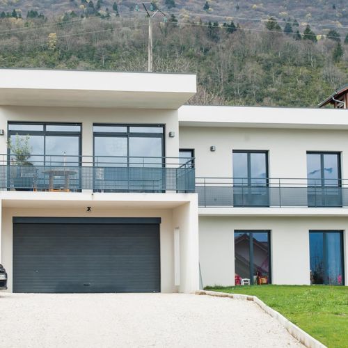 Porte-fenêtre coulissante - I.Fenêtres - en aluminium / à coupure thermique / acoustique