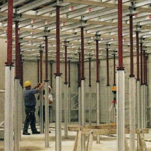 Étaiement en aluminium - TITAN HV - ISCHEBECK TITAN - de coffrage modulable