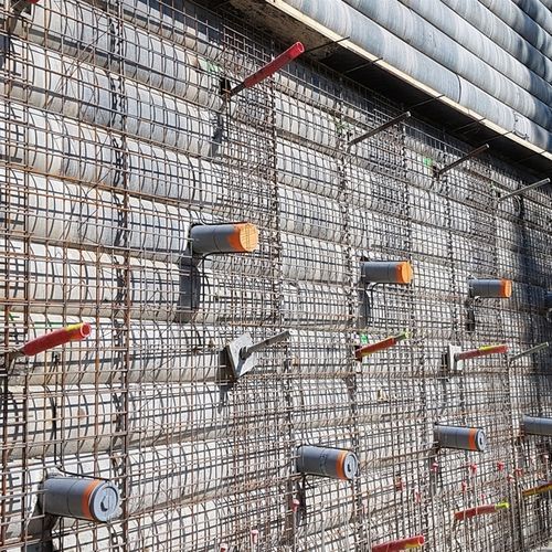 Système d'ancrage en acier - ISCHEBECK TITAN - pour conduit / pour plancher / pour sol