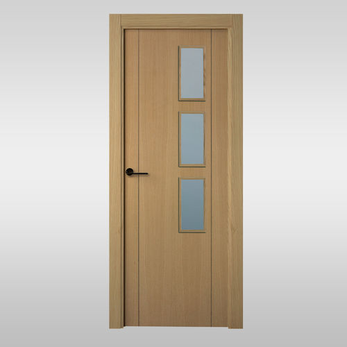 Porte d'intérieur - Aranga - PUERTAS VALES - en chêne / battante / contemporaine