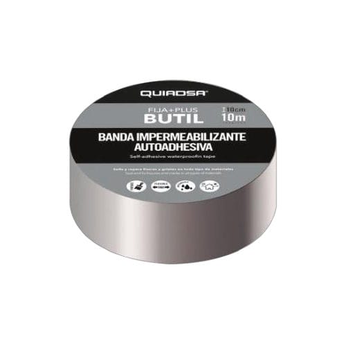 Bande auto-adhésive imperméable - FIJA+PLUS - QUIADSA INDUSTRIAS QUIMICAS DEL ADHESIVO S.A - à froid / en aluminium / en caoutchouc butyle