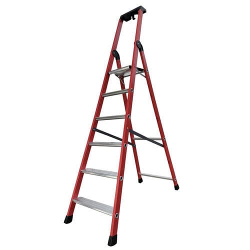 Escabeau professionnel en acier - PRO’MASTER ELETRIK - JORMAX INDUSTRIA LDA - d'extérieur / d'intérieur