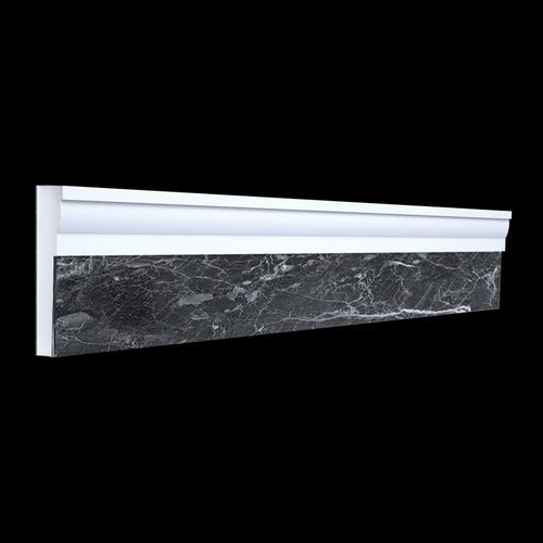 Plinthe noire - DKS-01 - RAMSOY İNŞAAT İZOLASYON KİMYEVİ MADDE SAN VE TİC LTD ŞTİ - en polystyrène haute densité / décorative / outdoor