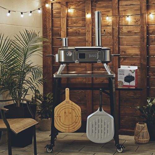 Four à pizza résidentiel - vera™ - Black & Decker - à bois / à granulés / à charbon