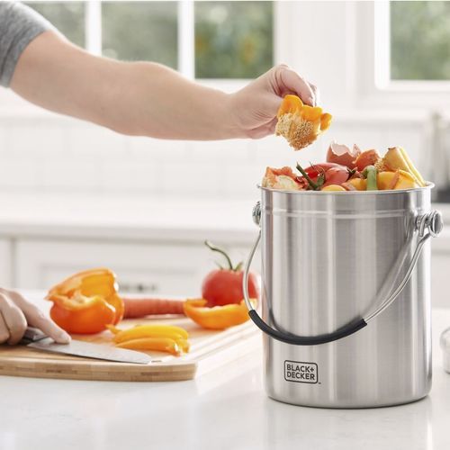 Bac à compost en acier inoxydable - BDSTGAKT9702 - Black & Decker
