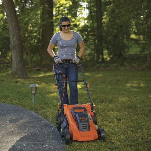 Tondeuse à gazon à conducteur marchant - MM2000 - Black & Decker - résidentielle / électrique / pour grandes surfaces