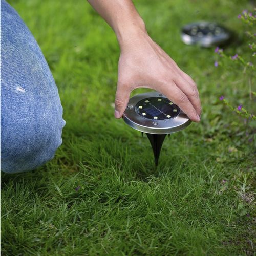 Lampe de sol - BDSLDK8P - Black & Decker - sur piquet / en acier inoxydable / en plastique