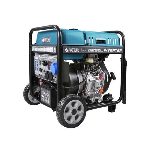 Groupe électrogène diesel - KS 6100iDЕ ATSR - DIMAX International GmbH - mobile / pour événementiel / inverter