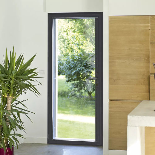 Porte-fenêtre battante - WIBAIE - oscillo-battante / en aluminium / à double vitrage