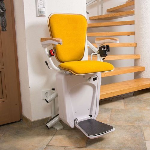 Fauteuil monte-escalier d'intérieur - Alpha - Lehner Lifttechnik - tournant / motorisé