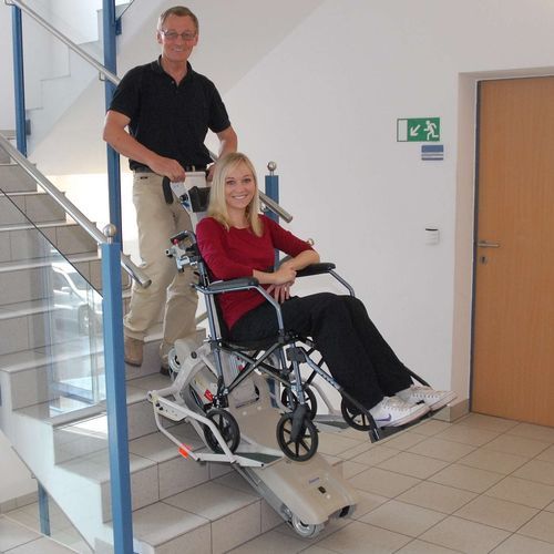 Plateforme monte-escalier PMR - SA-3 - Lehner Lifttechnik - inclinée / d'extérieur / d'intérieur