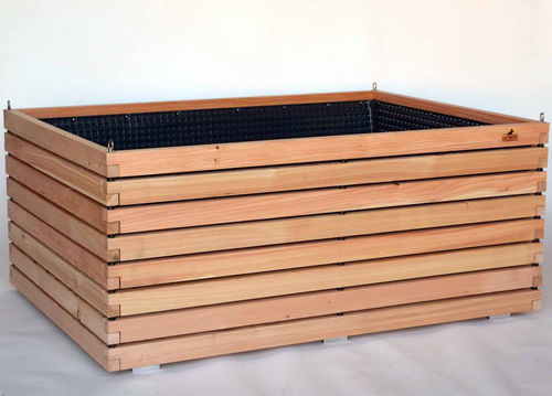 Carré potager en mélèze - Gartenfrosch GmbH - de terrasse / résidentiel / avec arrosage intégré