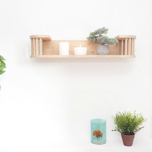 Étagère murale - Aren - Ssafia - contemporaine / en sapin / sur mesure