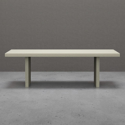 Table contemporaine - ROCK  - EOVLUTA d.o.o. - en béton / avec piètement en béton / rectangulaire