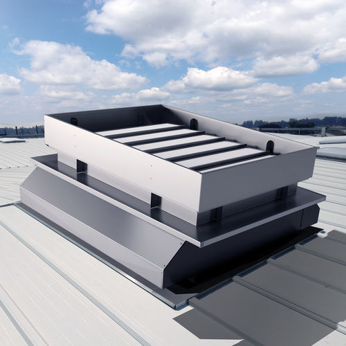 Grille de ventilation en aluminium - KALON - TRIA FRANCE - rectangulaire / d'extérieur / professionnelle