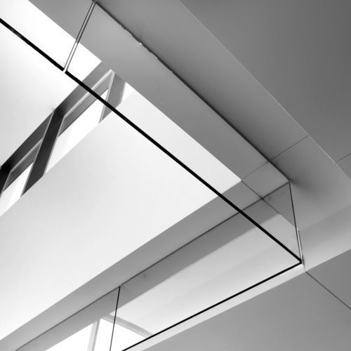Panneau en verre pour bâtiment - TRIASMOKE FIX GLASS - TRIA FRANCE - pour écran de cantonnement / incolore