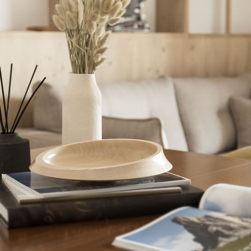 Centre de table en érable - Royal Maple - Canzien - fait main / minimaliste / Fabriqué en Italie