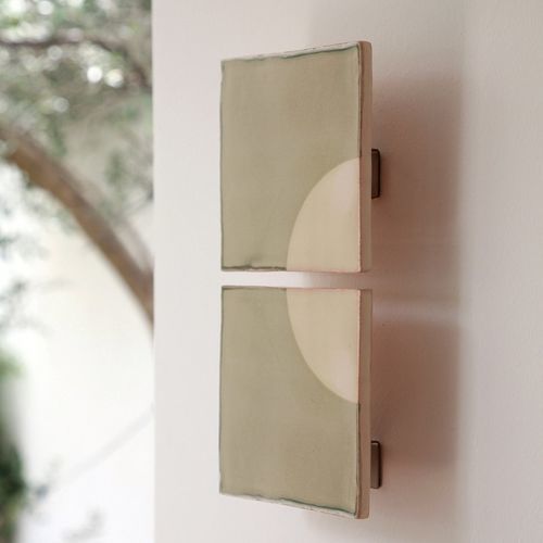 Applique murale contemporaine - MOON V - Violaine d'Harcourt - d'intérieur / d'extérieur / en aluminium