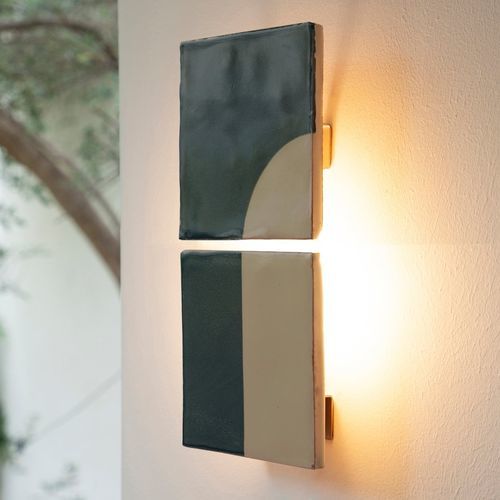 Applique murale contemporaine - DOOR B - Violaine d'Harcourt - d'intérieur / d'extérieur / en aluminium