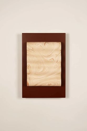 Applique murale d'intérieur - MARBLE FRAME IV - Violaine d'Harcourt - en marbre / en papier / en acier laqué