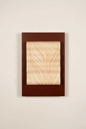 Applique murale moderne - MARBLE FRAME III - Violaine d'Harcourt - d'intérieur / en acier laqué / en papier
