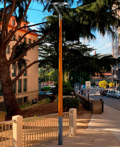 Lampadaire urbain - MDR.CONO - IDELNOR - contemporain / en acier galvanisé / en acier laqué