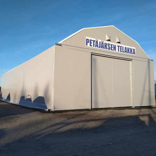Hangar préfabriqué - PVC 15 - Finest Hall - en acier galvanisé / industriel