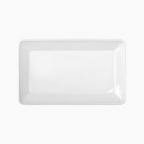 Assiette rectangulaire - Raio - COSTA VERDE - en porcelaine / professionnelle / uni