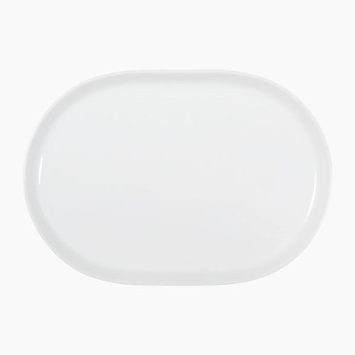 Assiette de service - Nordika : 056005500001 - COSTA VERDE - ovale / en porcelaine / professionnelle