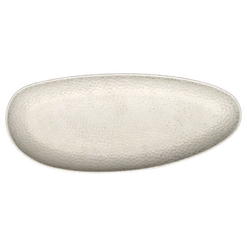 Assiette en porcelaine - Bubbly : 011001504766 - COSTA VERDE - professionnelle / uni / grise