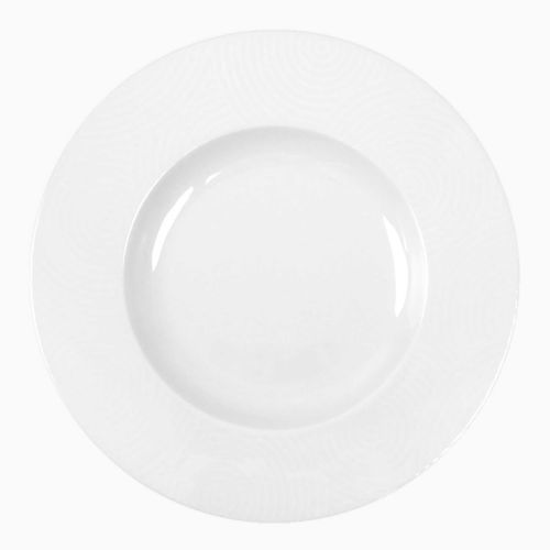 Assiette ronde - Ecos : 046002000001 - COSTA VERDE - en porcelaine / professionnelle / uni