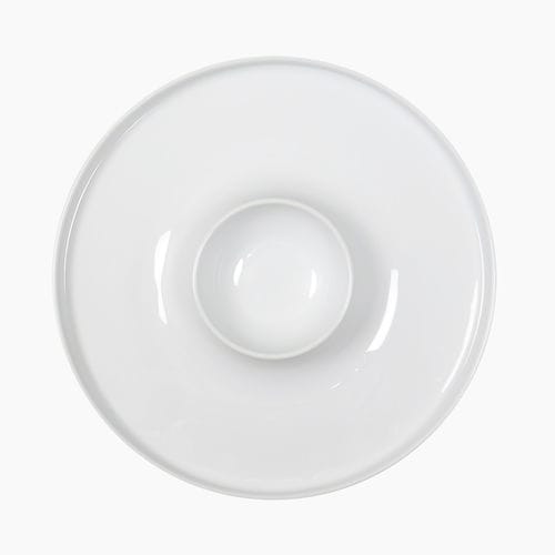Assiette de présentation - Universal : 000000551682 - COSTA VERDE - ronde / en porcelaine / professionnelle