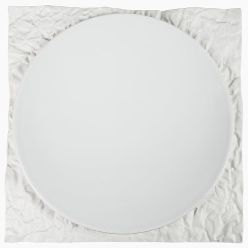 Assiette plate - Terra : 0670015000001 - COSTA VERDE - ronde / carrée / en porcelaine