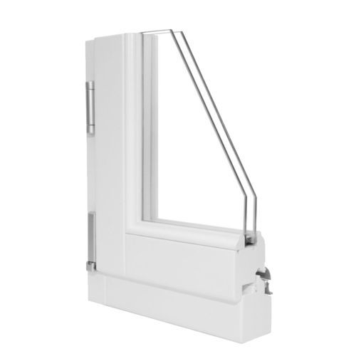 Fenêtre en bois - CLASSIC - SIDEL SRL - en inox / à pivot / à double vitrage