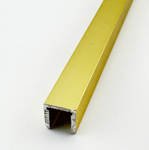 Profilé de finition en PVC - ADESOL - en laiton / en aluminium / en inox