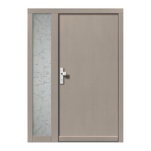 Porte d'entrée - H101+ST - DOORS, d.o.o. - en bois / battante / contemporaine