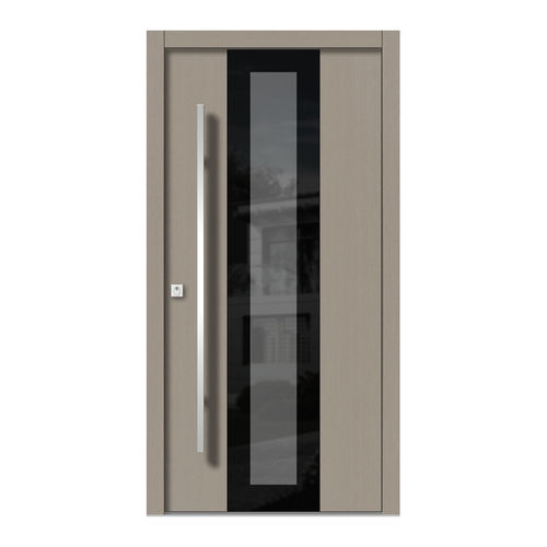 Porte d'entrée - H304 - DOORS, d.o.o. - en bois / en verre / battante