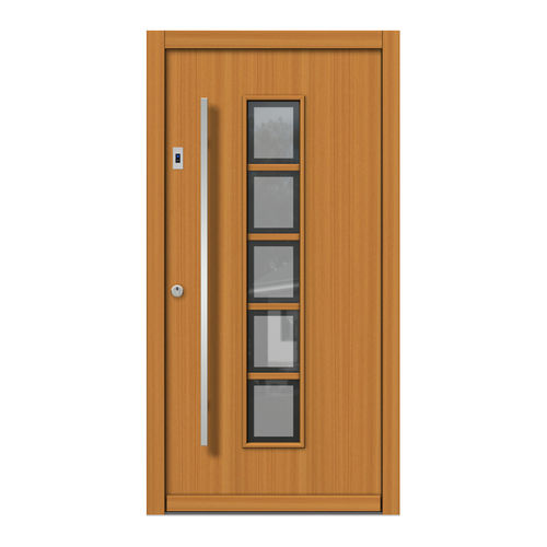 Porte d'entrée - H530 - DOORS, d.o.o. - en bois / battante / classique