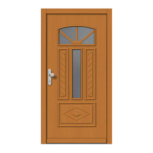 Porte d'entrée - H532 - DOORS, d.o.o. - en bois / battante / classique